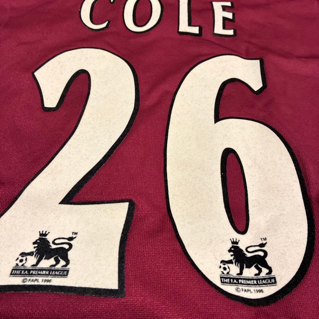 FILA サッカー ユニフォーム シャツ XLウエストハム 26 古着 コール