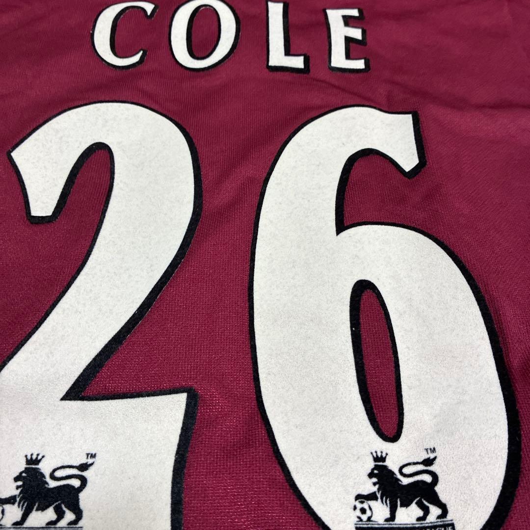 FILA サッカー ユニフォーム シャツ XLウエストハム 26 古着 コール