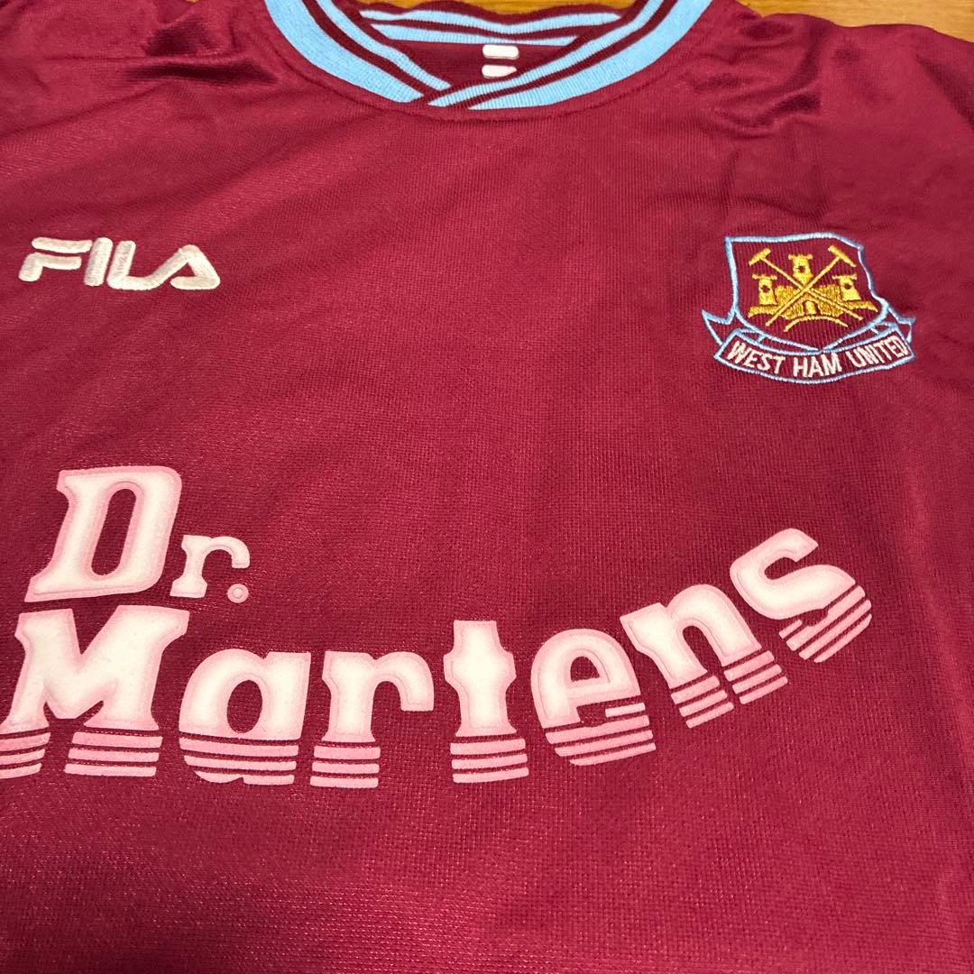FILA サッカー ユニフォーム シャツ XLウエストハム 26 古着 コール