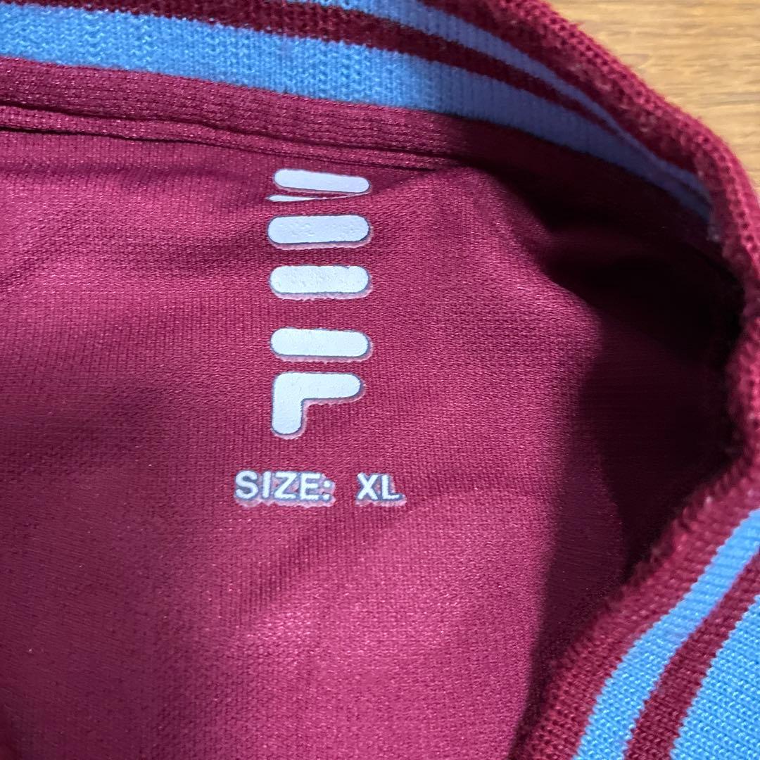 FILA サッカー ユニフォーム シャツ XLウエストハム 26 古着 コール