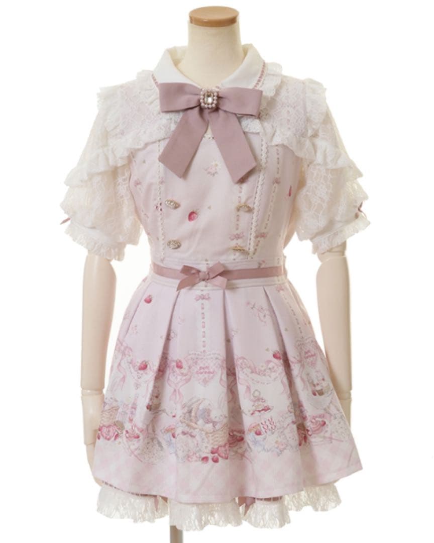 Sugary Treats Picnic柄セットアップ 美品】LIZ LISA Sugary Treats