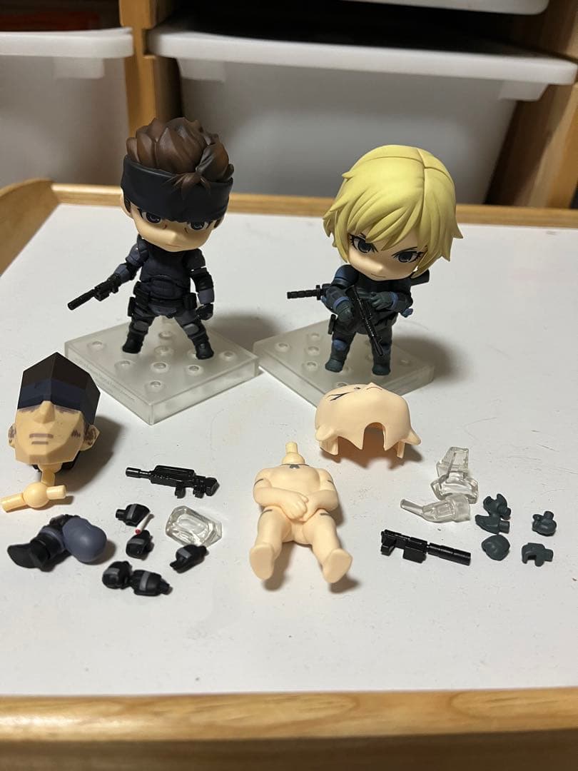 ねんどろいど メタルギア ソリッド スネーク 雷電 セット - メルカリ