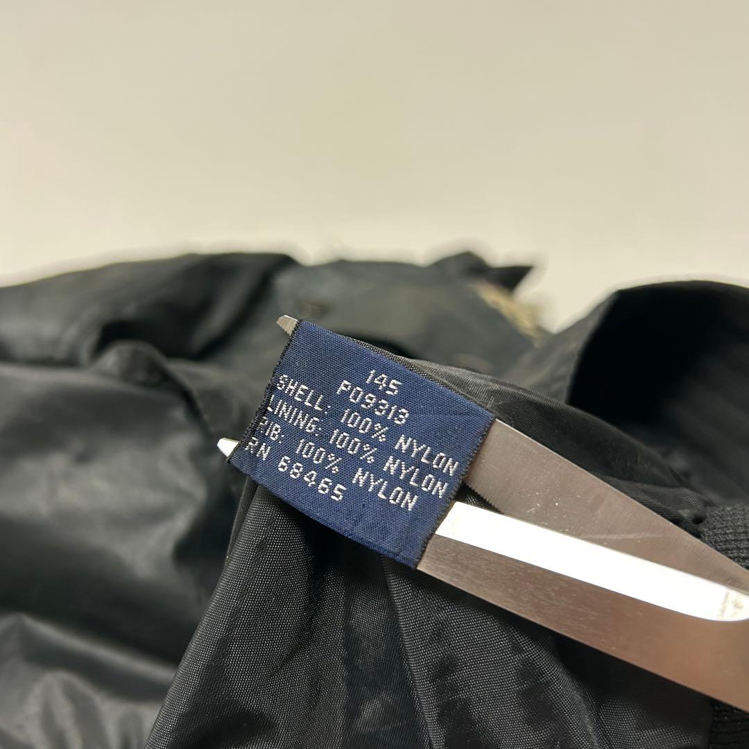 t*k様 90s Vintage ナイロン ボンバージャケット フェード 企業ロ