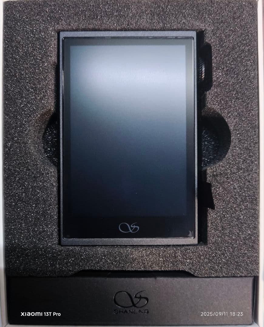 Shanling M1 Plus ブラック 純正レザーケース付き