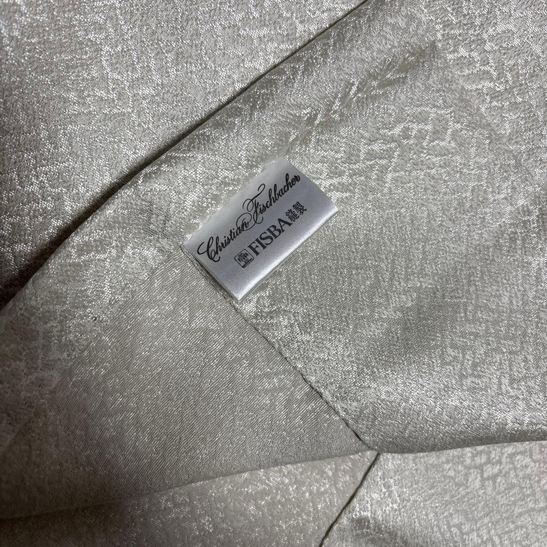 FISBA スイス製　高級生地オーダーメイド　カーテン　両開き　③