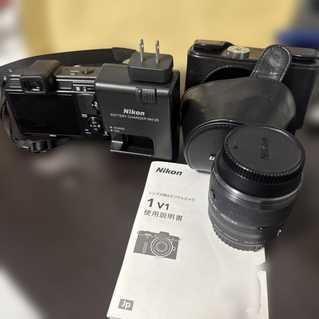 Nikon ニコン　ダブルレンズキット　Nikon1 v1 レンズ&ケース付き