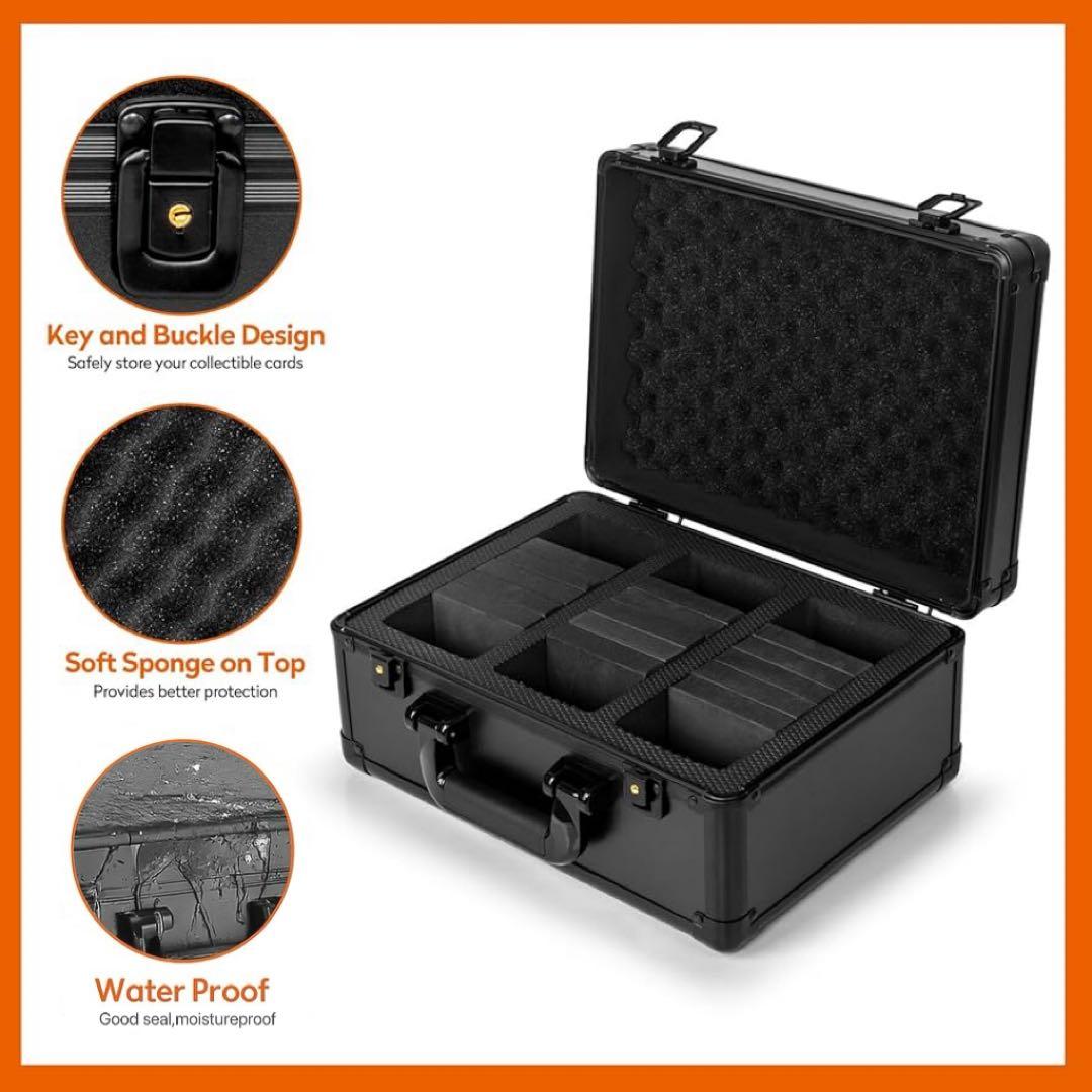 PSA BGS 鑑定済み用 アタッシュケース ストレージボックス アルミ製 3