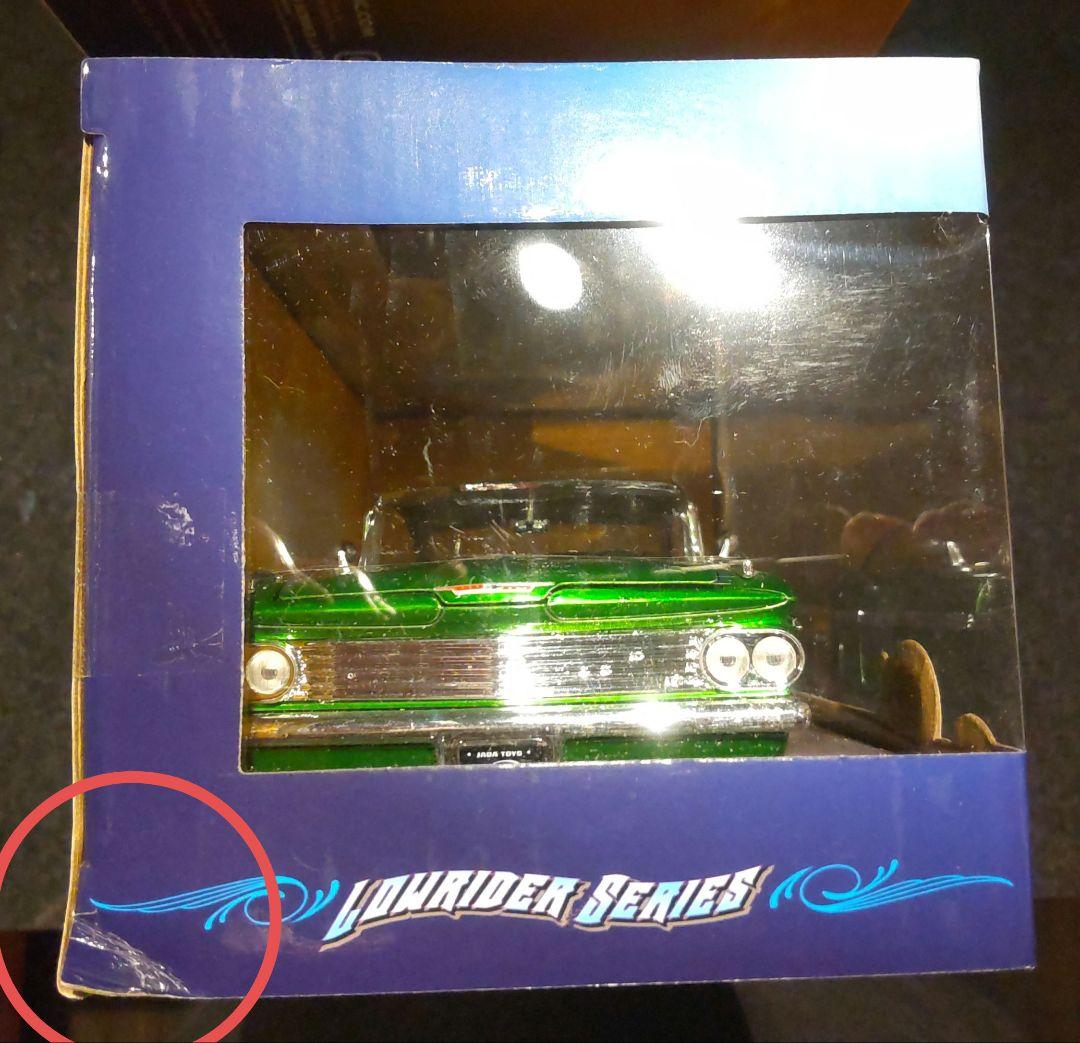 ジェイダトイズ58＆59シボレーインパラローライダー開封済み＆未開封ミニカー☆