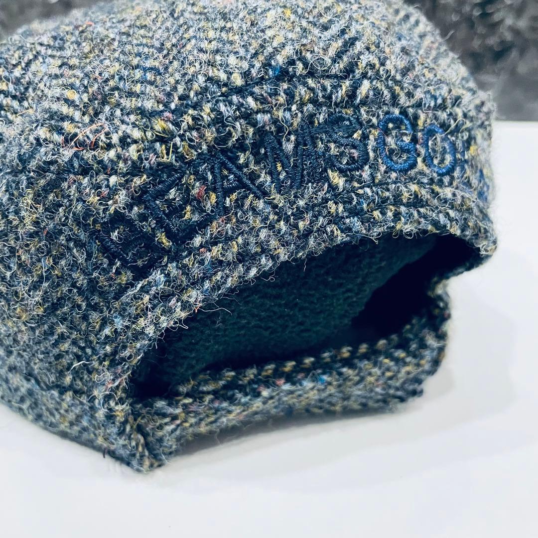 新品ビームス×ニューエラ×ハリスツイード　サイズ調整が可能な誰でも被れるキャップ