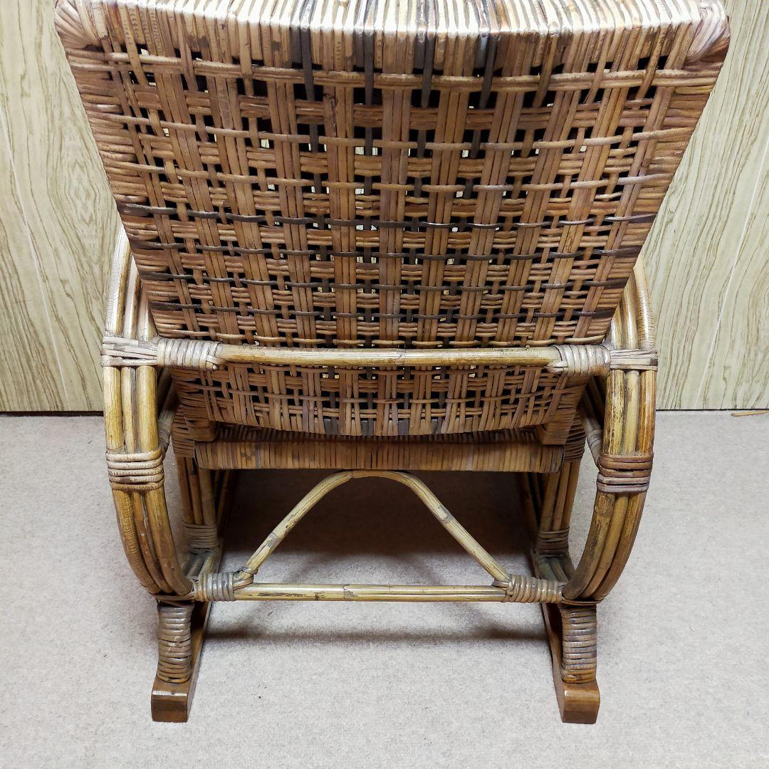 最終価格　ラタン 　籐の椅子　　ビンテージ　籐製品　台湾高雄　1956年購入