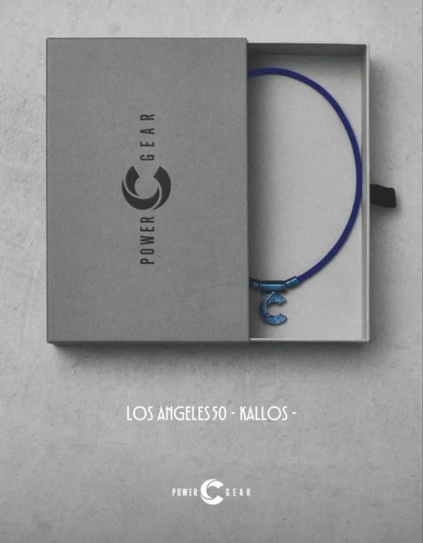 即購入⭕️パワードギア ネックレス ドジャース ブルー Mサイズ - メルカリ