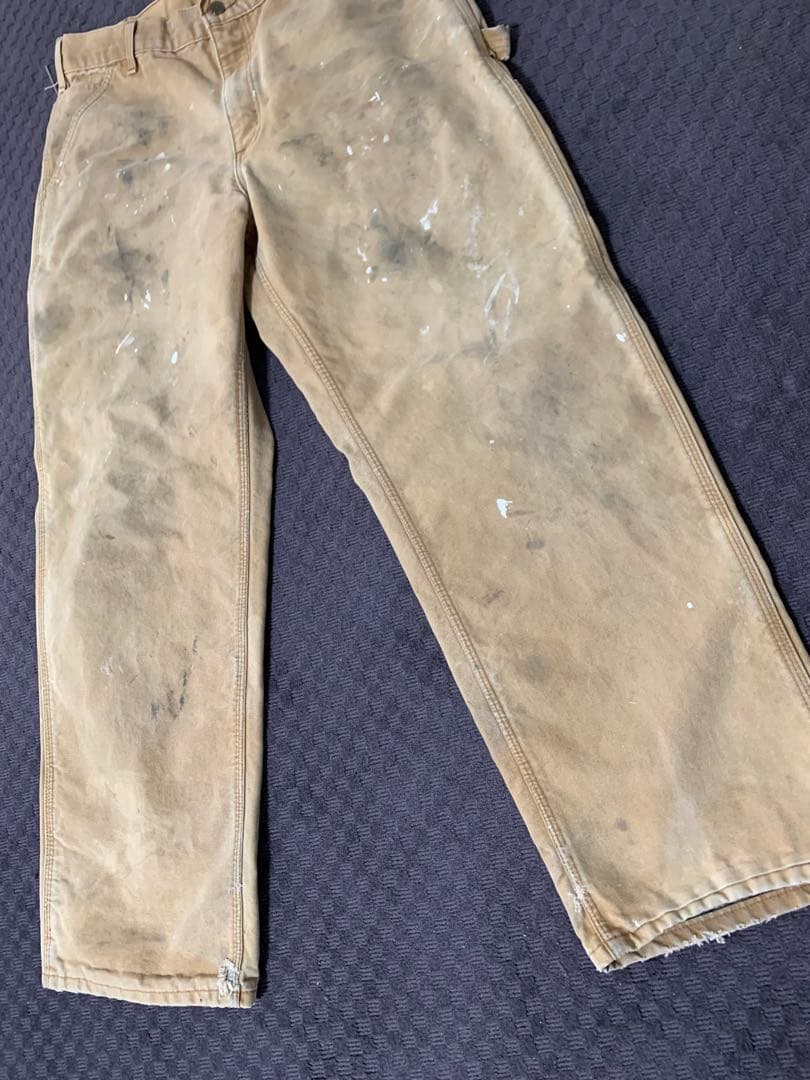 【鉄板餃子】00s “carhartt” ダックペインターパンツ USA製