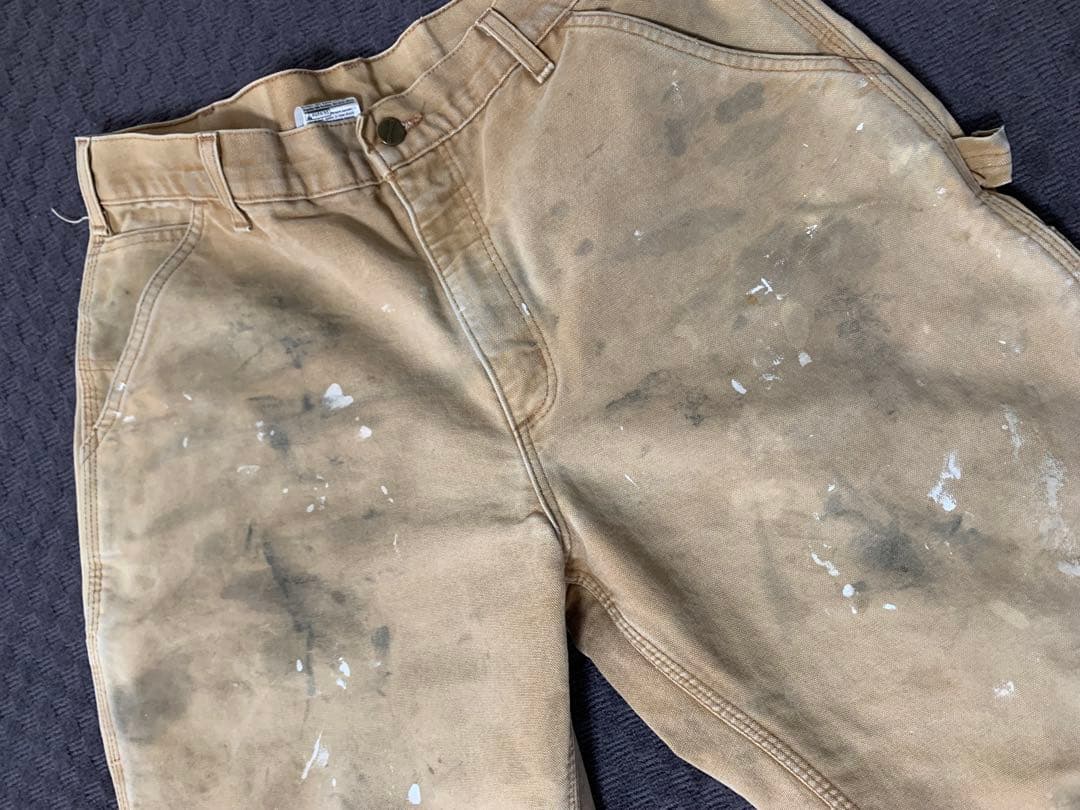 【鉄板餃子】00s “carhartt” ダックペインターパンツ USA製