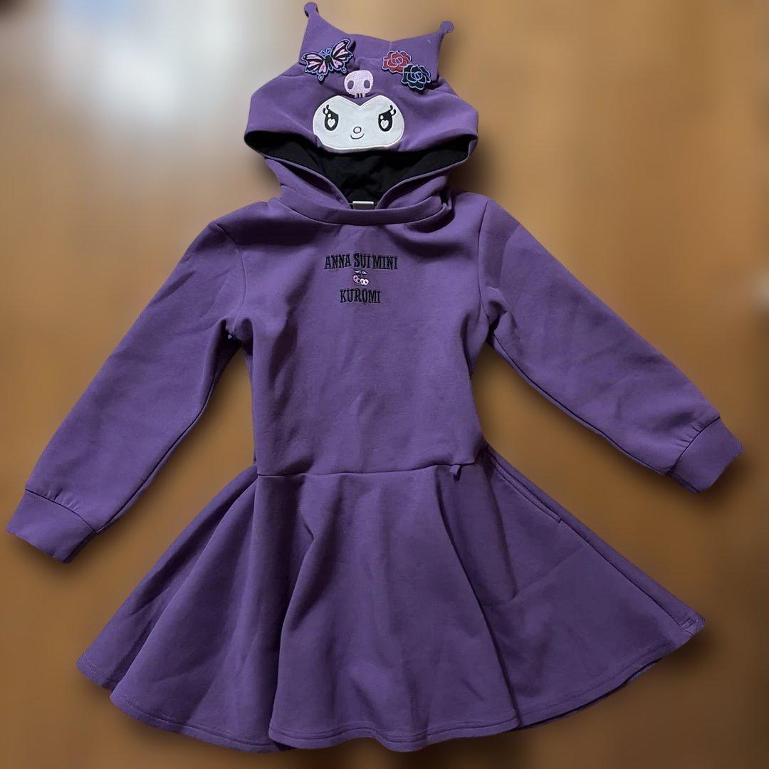 美品 アナスイミニ クロミちゃん 長袖ワンピース 完売 チャーム無し