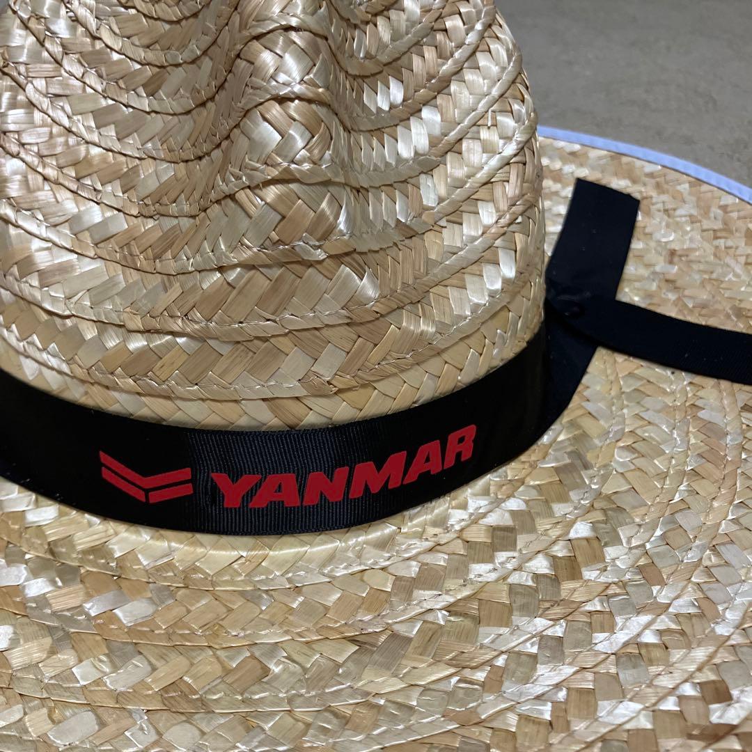 新品未使用品☆ヤンマー☆YANMAR☆麦わら帽子 フリーサイズ 2個まとめ