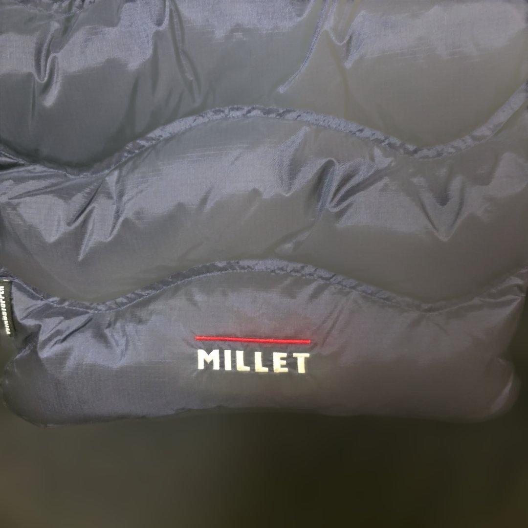 【美品】MILLET ミレー フードファーダウン メンズL 極暖 山ブランド