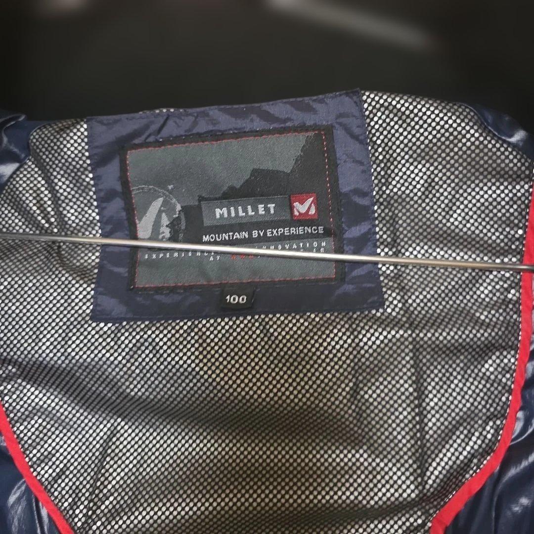 【美品】MILLET ミレー フードファーダウン メンズL 極暖 山ブランド