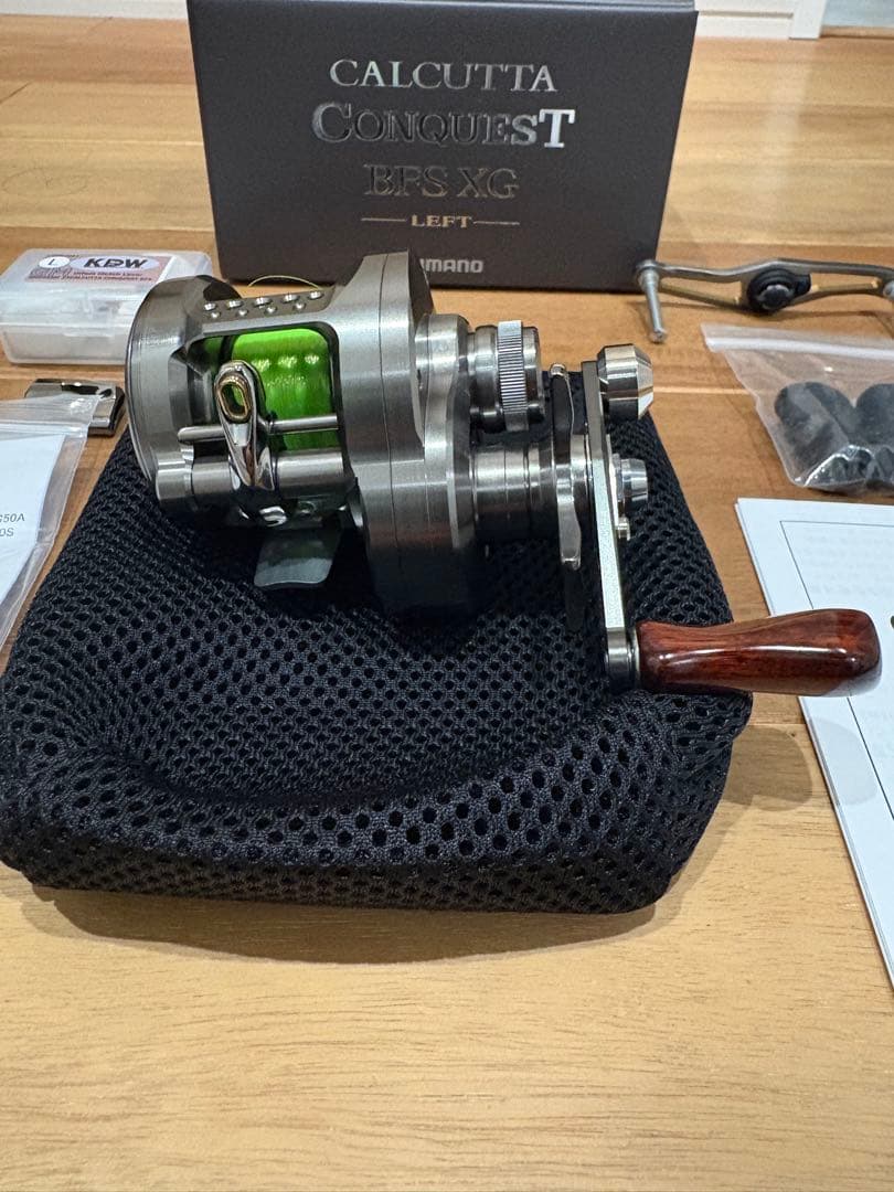 シマノ カルカッタコンクエストBFS XG LEFT