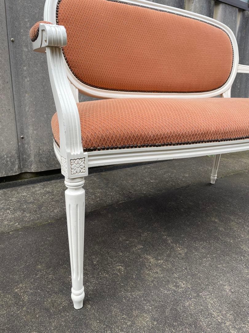 ビンテージ/イタリア製/ヨーロピアン/輸入家具/クラシック/アームソファ/ソファ