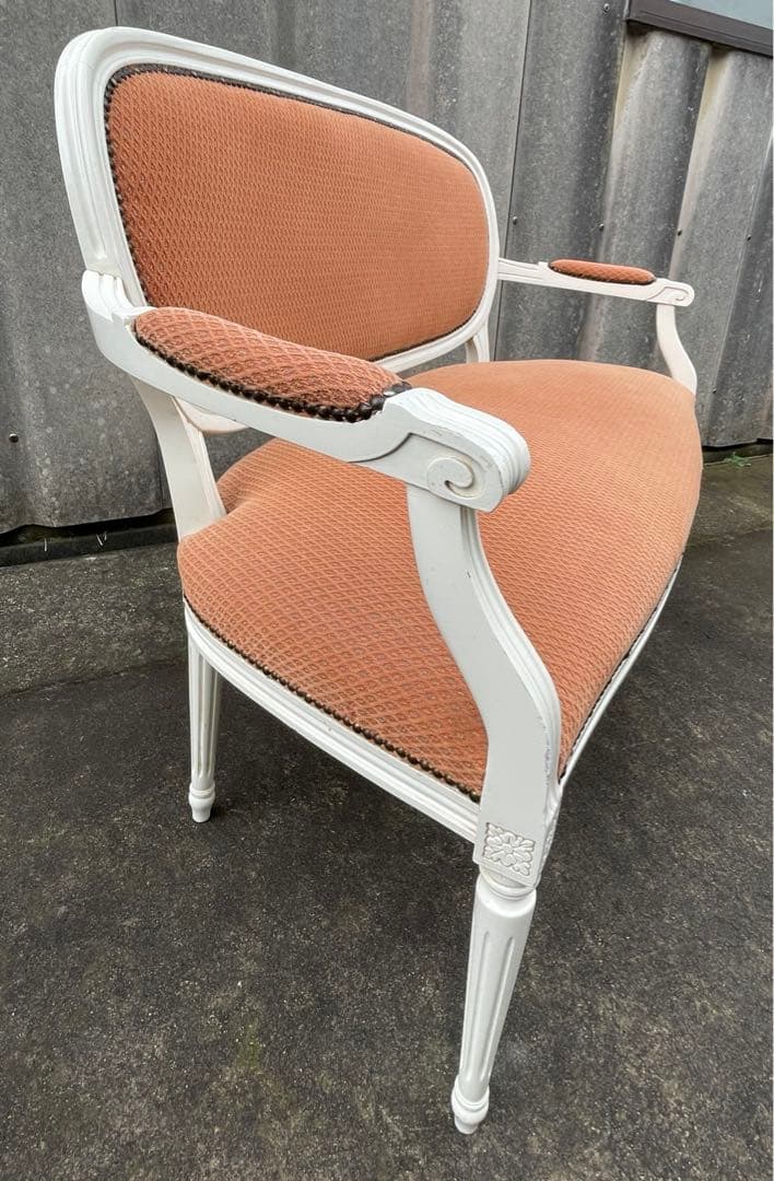 ビンテージ/イタリア製/ヨーロピアン/輸入家具/クラシック/アームソファ/ソファ