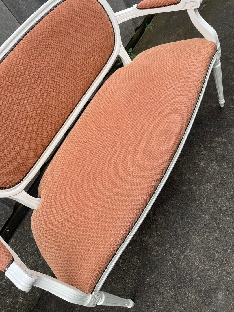 ビンテージ/イタリア製/ヨーロピアン/輸入家具/クラシック/アームソファ/ソファ