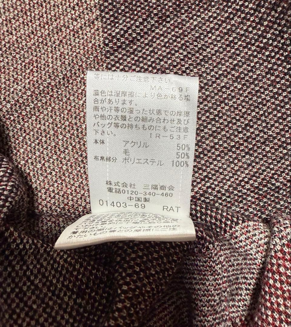 BLUE LABEL CRESTBRIDGE ワンピース　黒　赤　美人百科