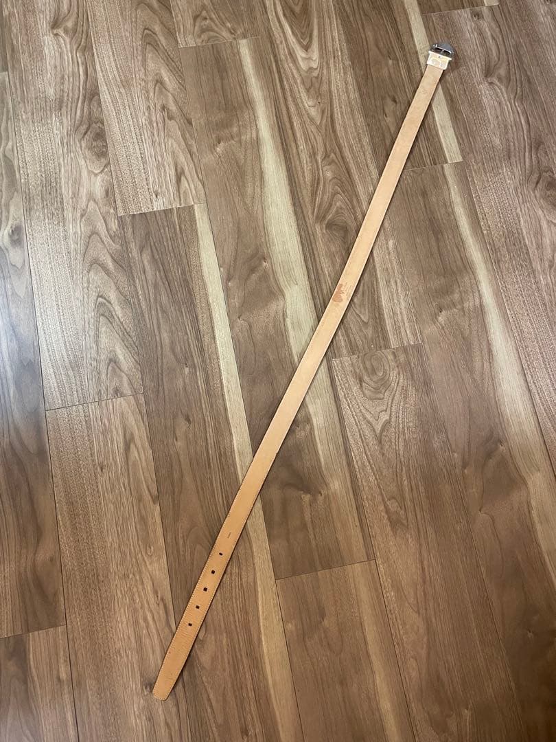 LOUIS VUITTONサンチュール クラシック エピ レザーベルト シルバー