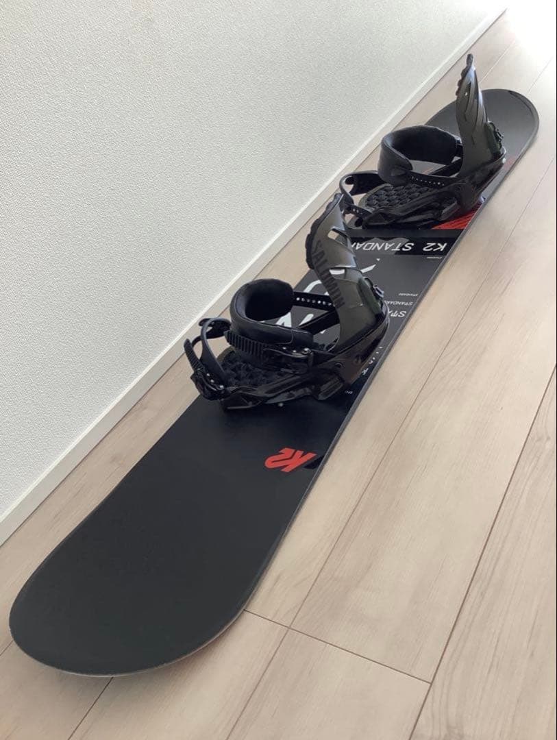 K2 サロモン初心者メンズスノーボードセット グラトリにも