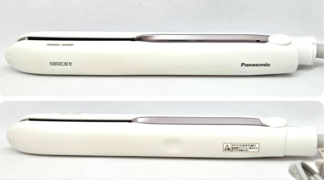 美品　Panasonic　パナソニック　ヘアアイロン　EH-HS9J　ホワイト