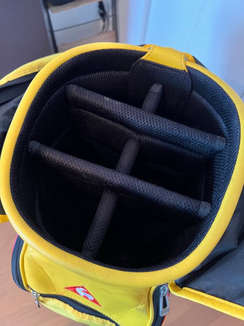 le coq sportif キャディバッグ 黄色