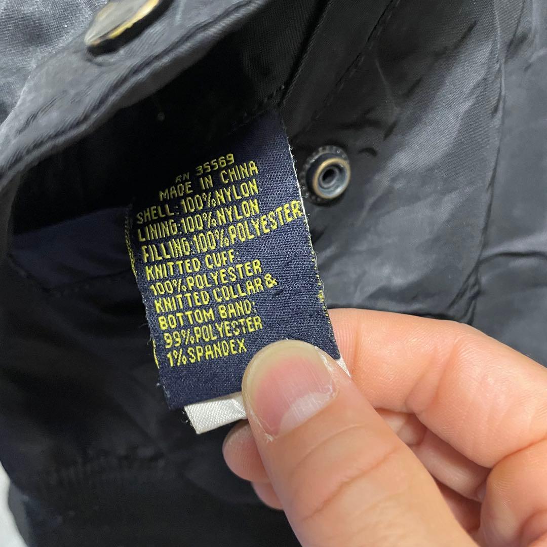 MA-1 フライトジャケット　アルファインダストリーズ　ブラック　古着　M