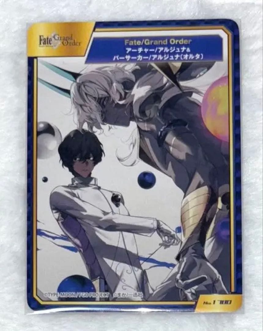FGO 缶バッジ A.B-T.Cカード アルジュナ アルジュナオルタ 2点 - メルカリ