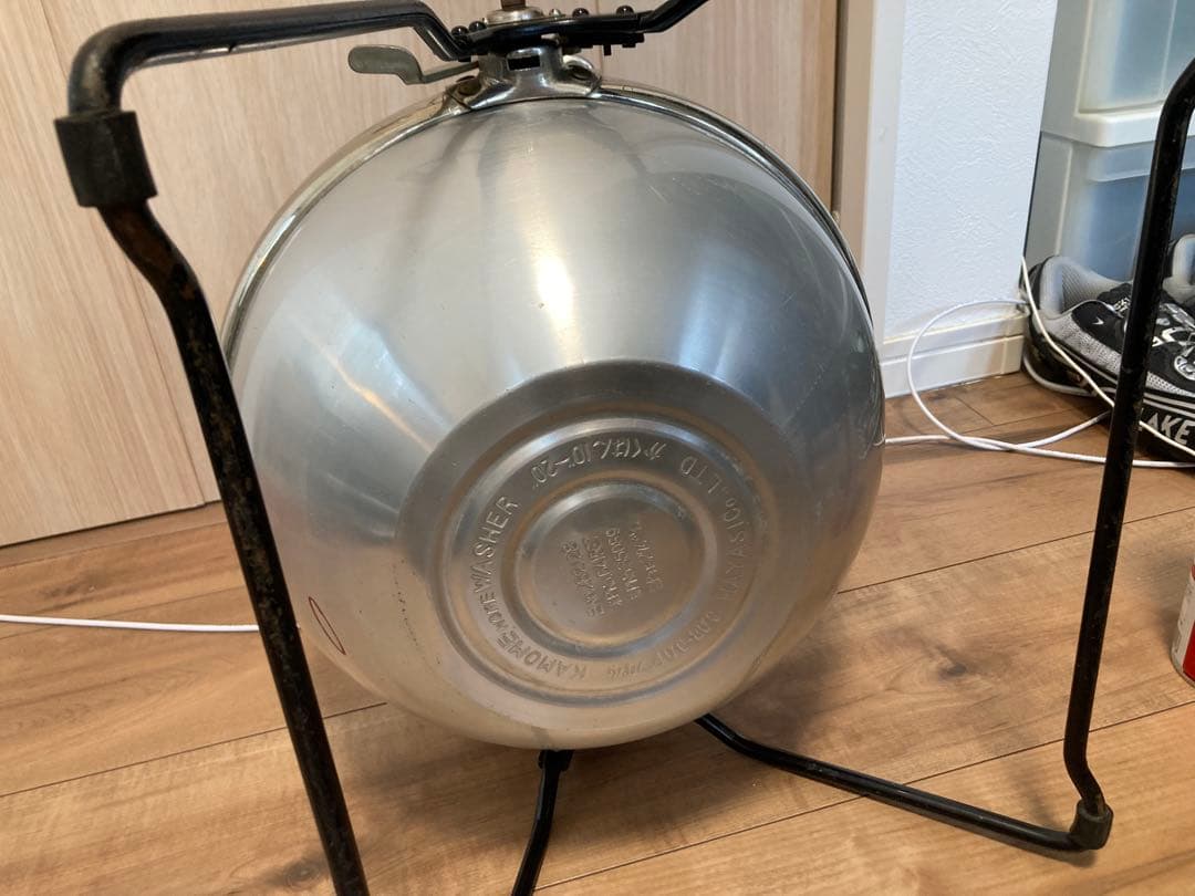 カモメホーム洗濯機 林製作所 球体 手回し式 昭和レトロ - メルカリ