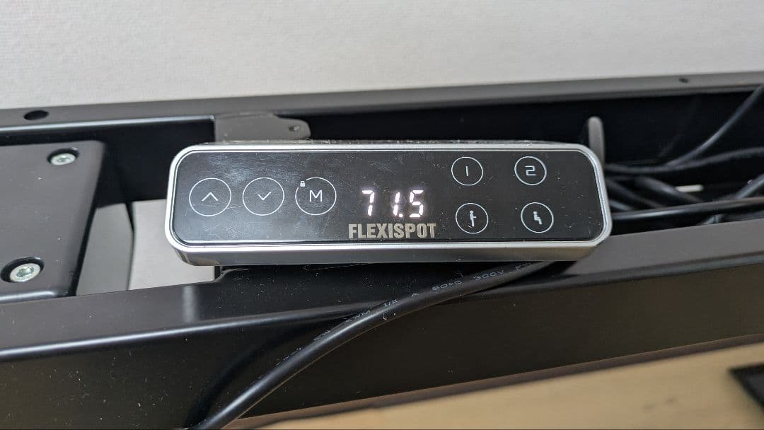 電動昇降デスク FLEXISPOT EJ2B ブラック 脚のみ
