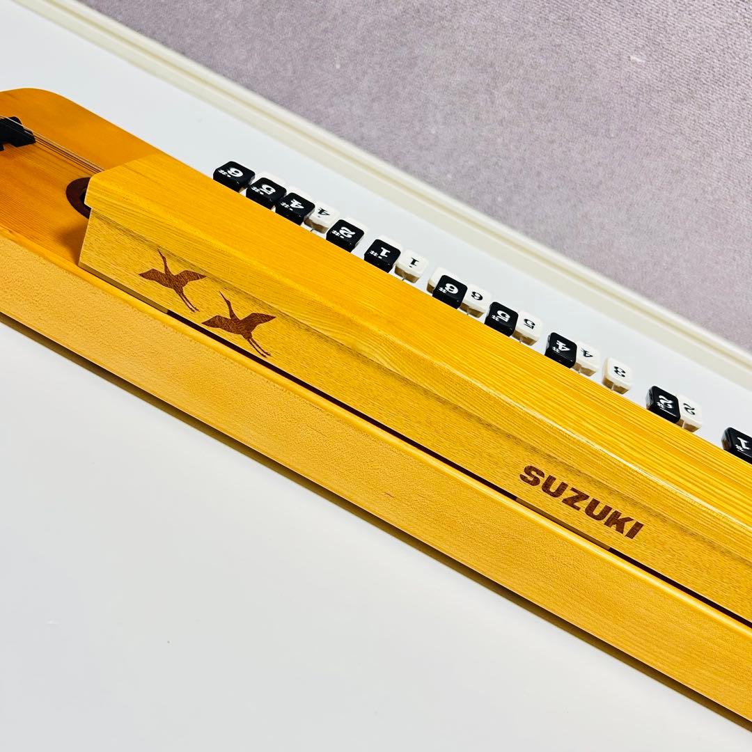 【極美品】SUZUKI 電気大正琴 弁慶 ピック 説明書付き