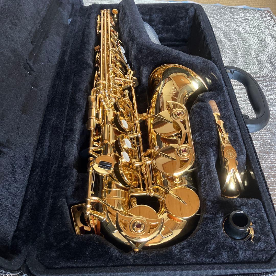 専用YAMAHA YAS-380 アルトサックス ゴールドラッカー ケース付