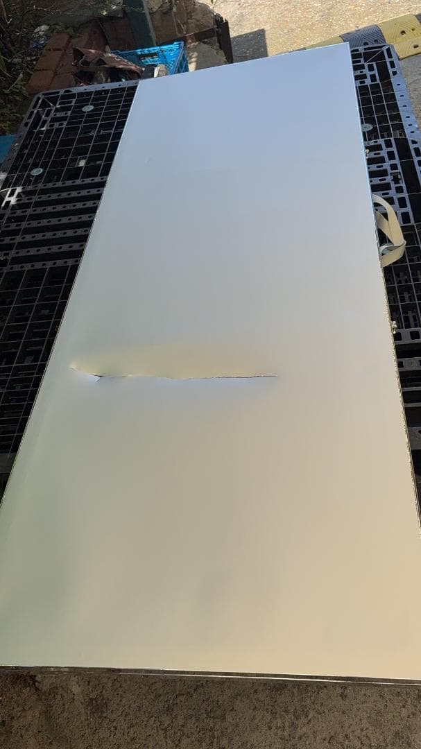 中古】折り畳み 割れない鏡 ダンスミラー 60cmx2枚 銀 16番 - メルカリ