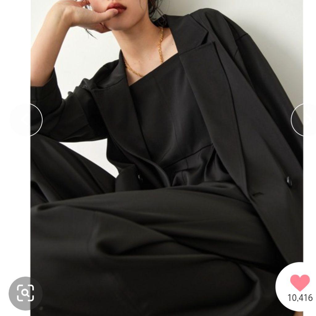 【kana / niana】 プラクティカルセットアップ パンツドレス 結婚式