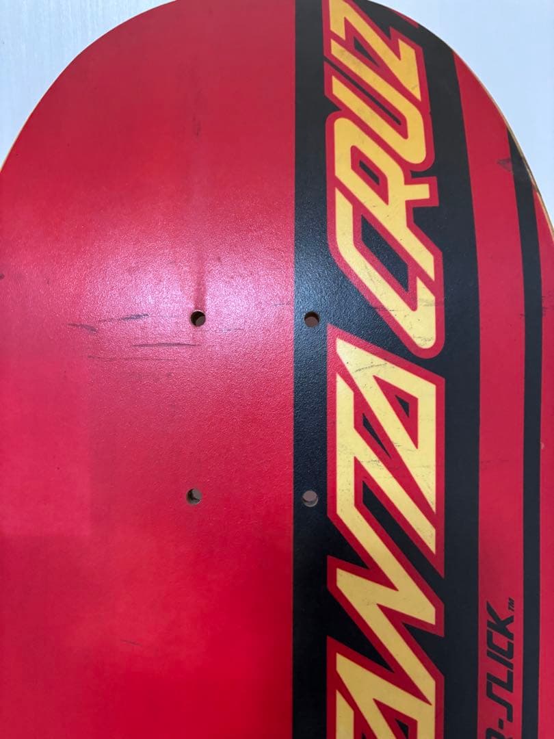 SANTA CRUZ EVER-SLICK デッキ レッド