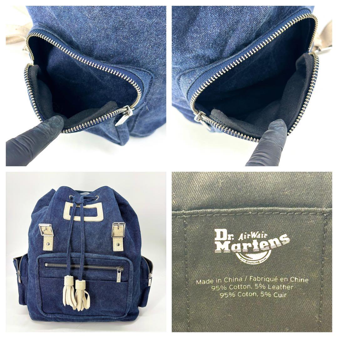 希少✨Dr.Martens ファッション デニム バックパック タッセル