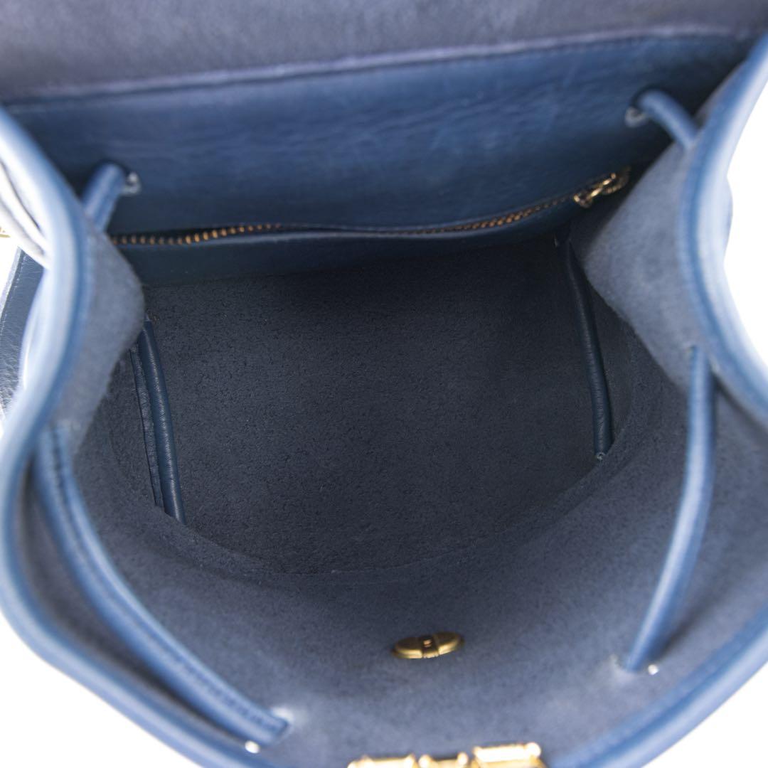 A041【美品】オールドコーチ　リュックサック　グラブタンレザー　ターンロック