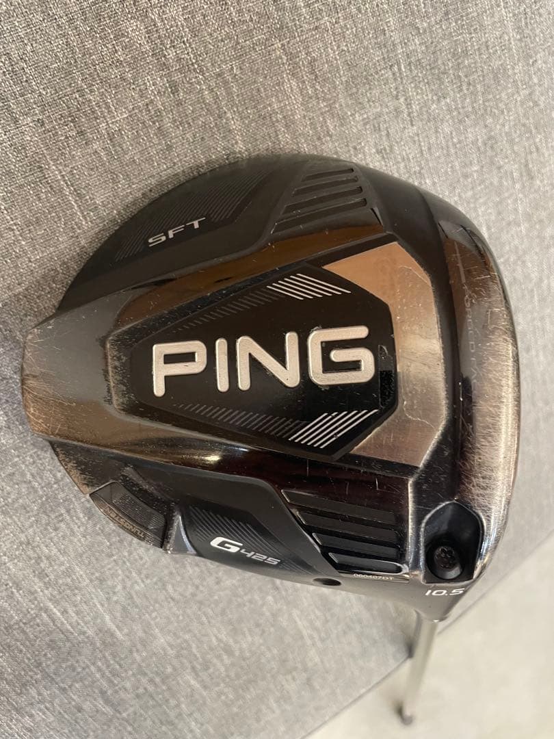 か*。様 PING G425 ドライバー 10.5度 SFT ヘッドカバー付き