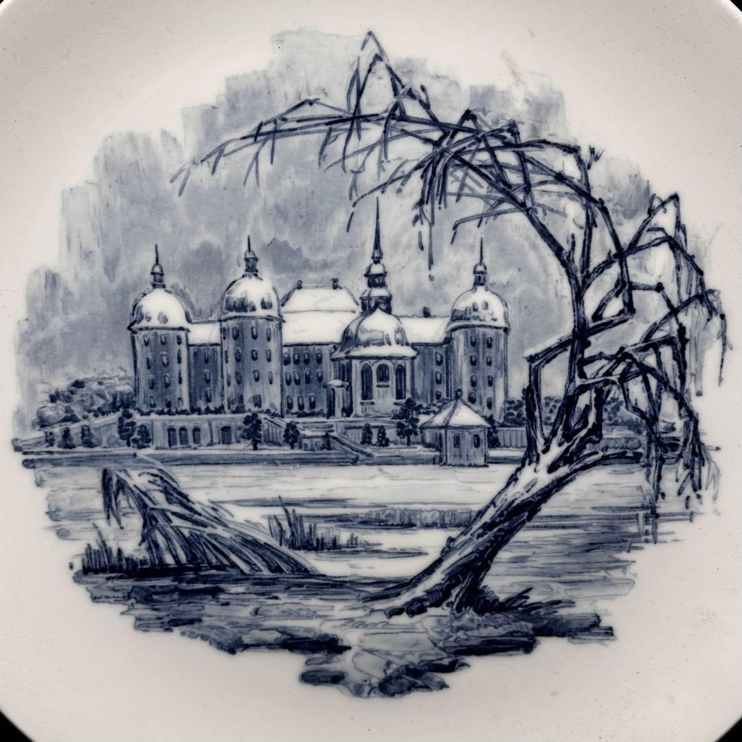 ♢Meissen♢モーリッツブルグ城1971♢マイセン♢壁掛飾皿♢プレート