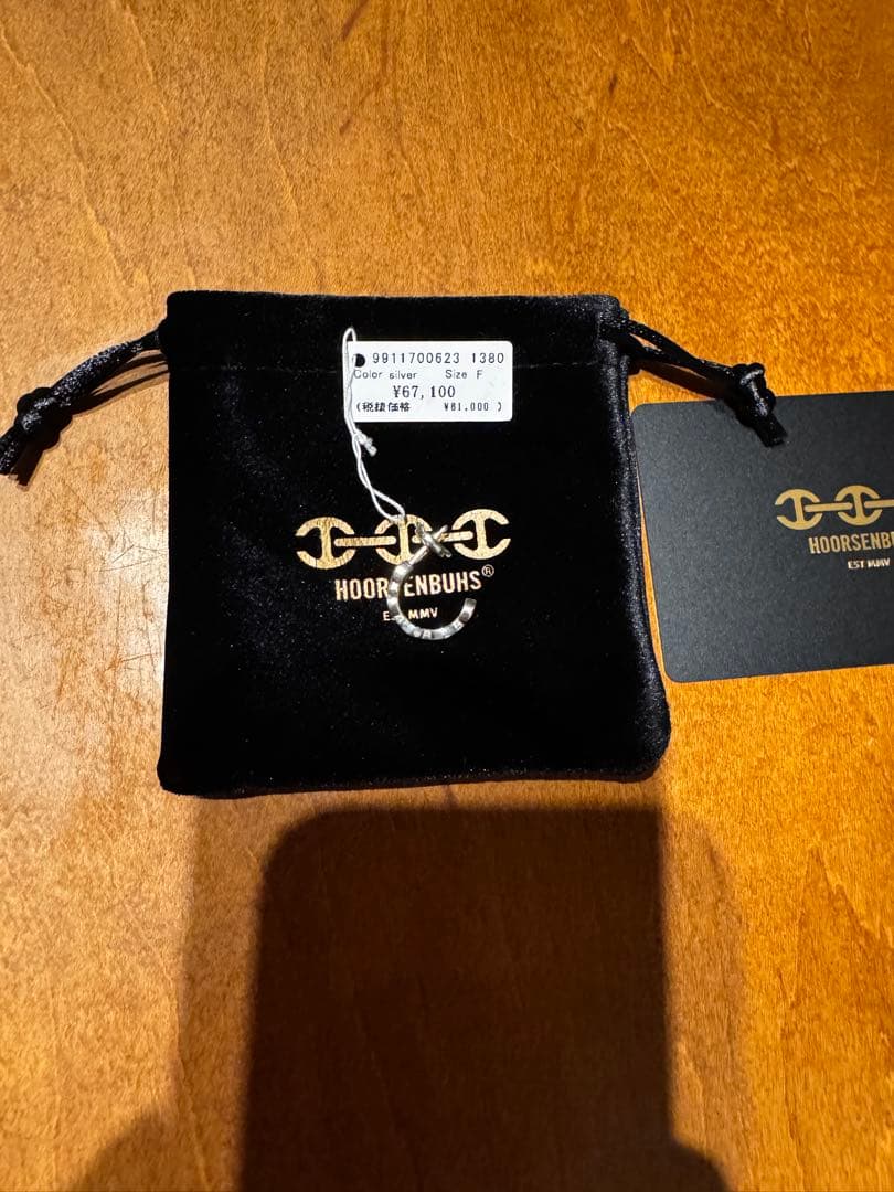 HOORSENBUHS MICRO CRESCENT ピアス イヤリング