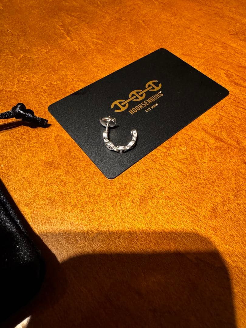 HOORSENBUHS MICRO CRESCENT ピアス イヤリング