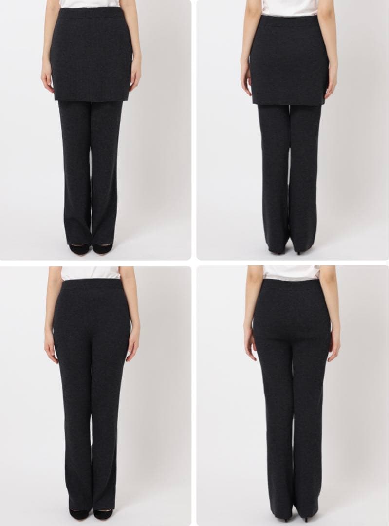 AP STUDIO リブスカートパンツ EVERYDAY I LIKE.