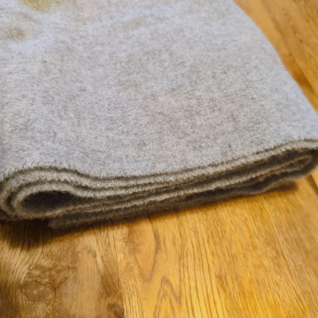 美品☆ アクネストゥディオズ フリンジウールスカーフ　ストール ライトグレー