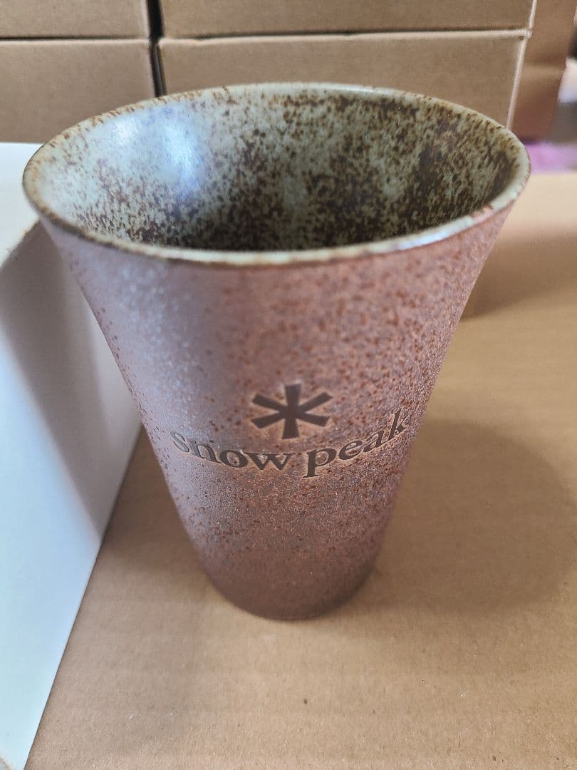 【未使用】レア品  PEAK 陶器カップ スノーピーク 湯のみ