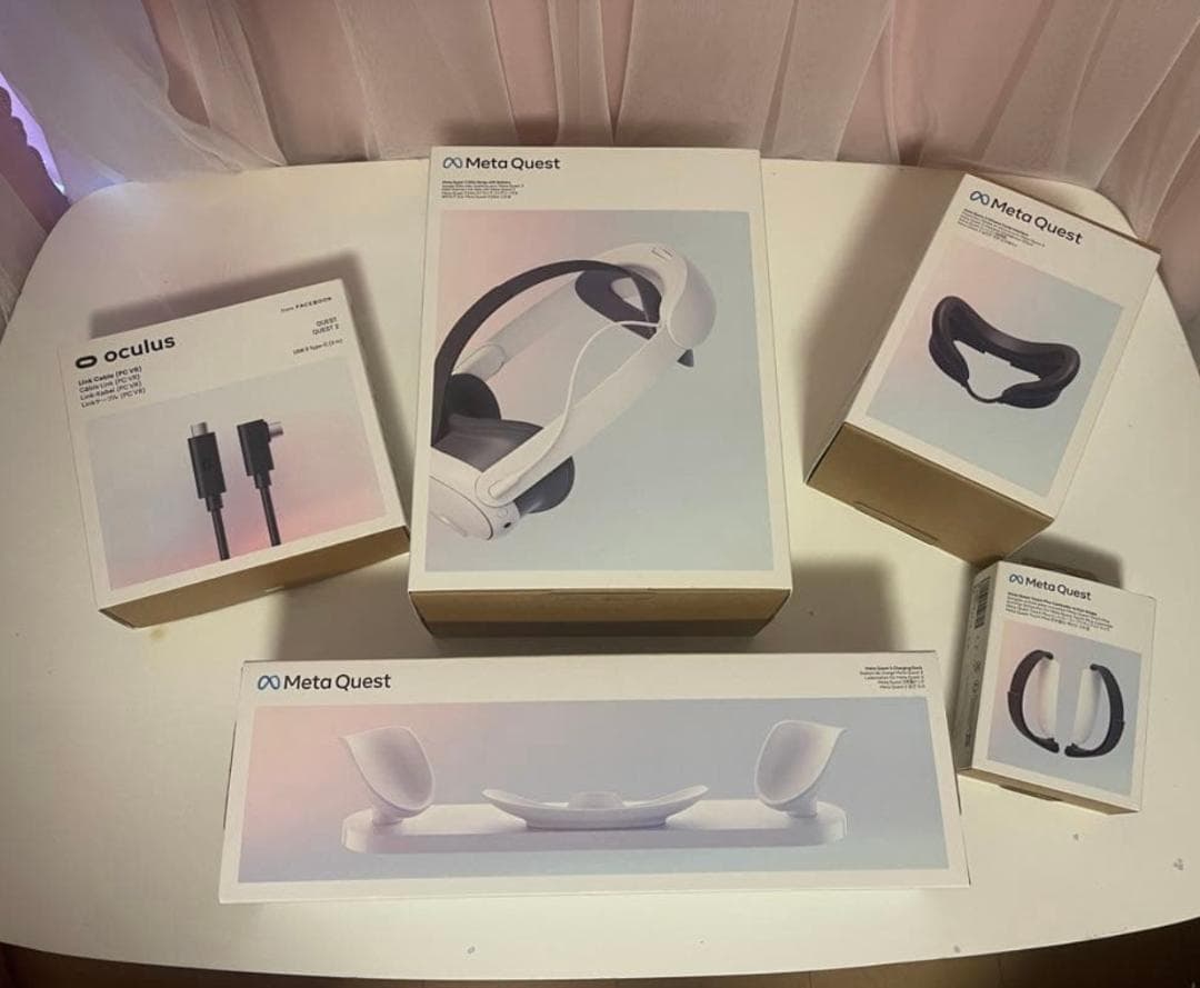 【美品】 Quest 3 128GB 周辺機器セット