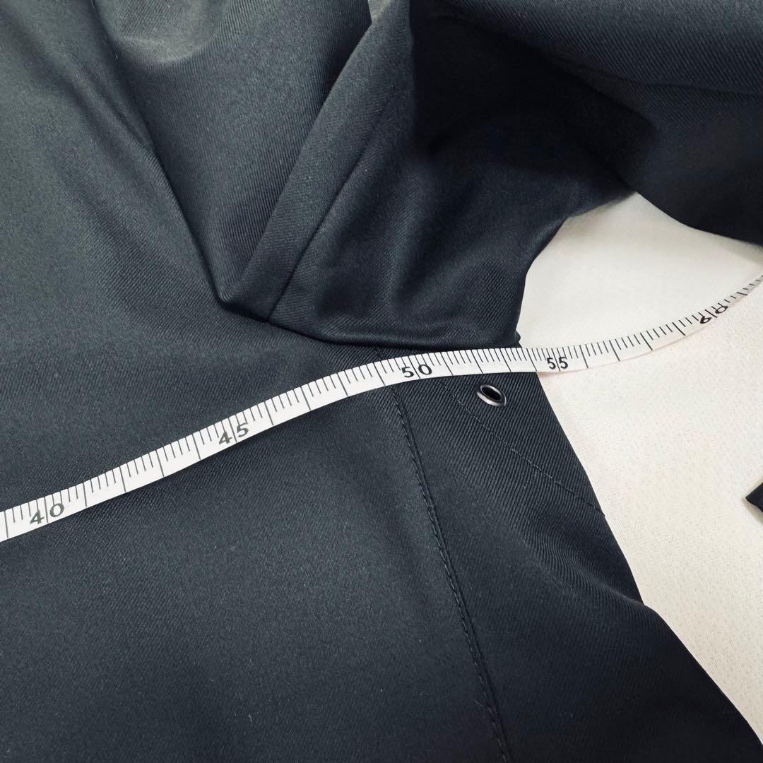 SHIPS ステンカラーコート/ダウン 脱着可能な裏地付き　黒　Ｍ